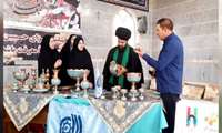 برگزاری میزخدمت در نمازجمعه شهر زیارتی رزوه 